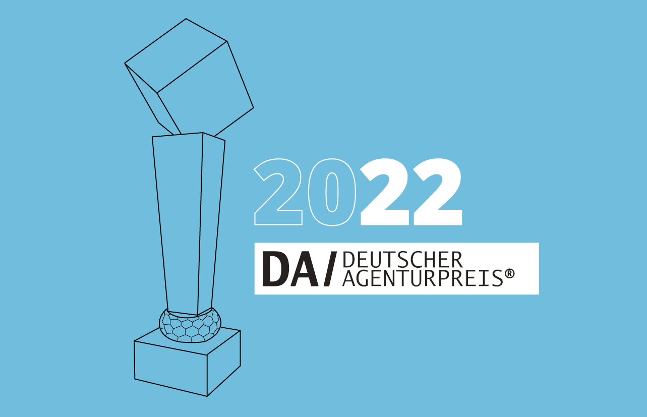 Double winner of the GERMAN AGENCY AWARD 2022