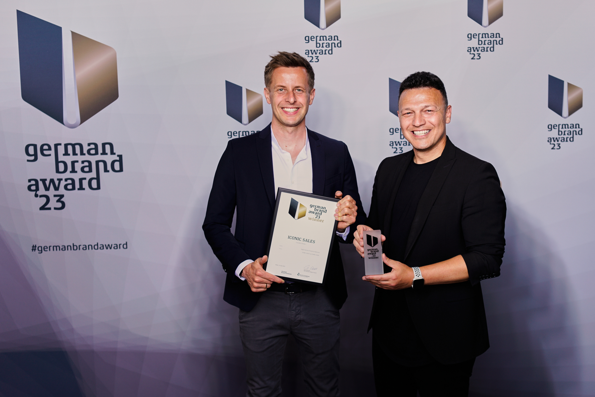 ICONIC SALES ist als erste Amazon Agentur offizieller Gewinner des german brand award